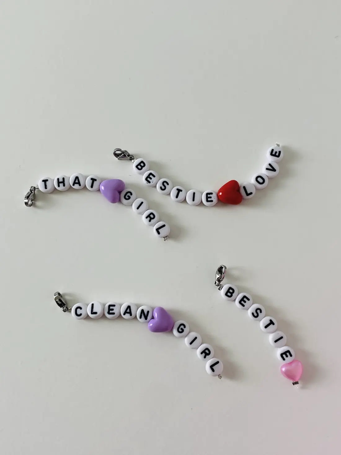Charm Personnalisé - Lettre + Cœur ❤️