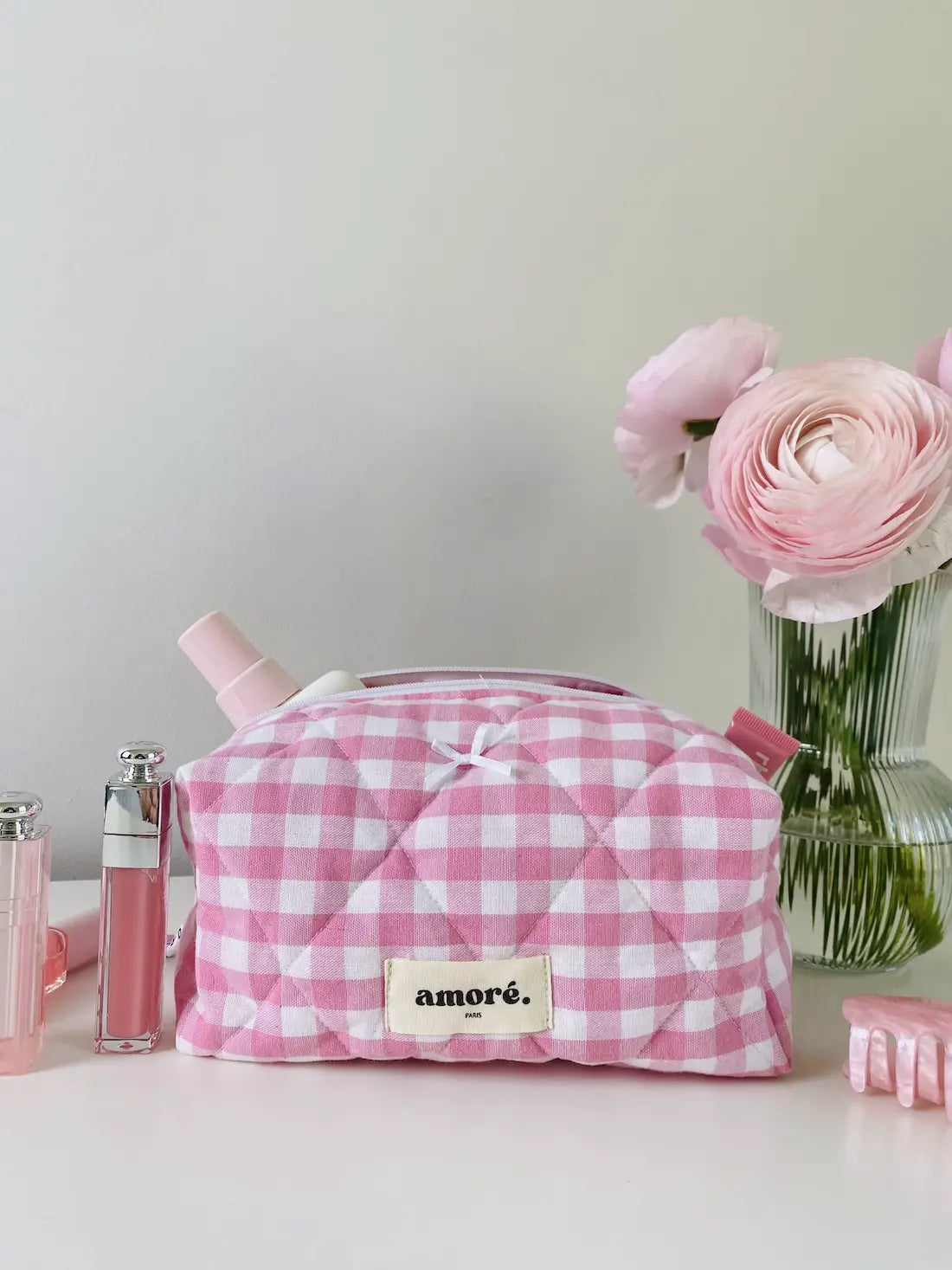 Sweet Vichy Pouch 🌸🎀