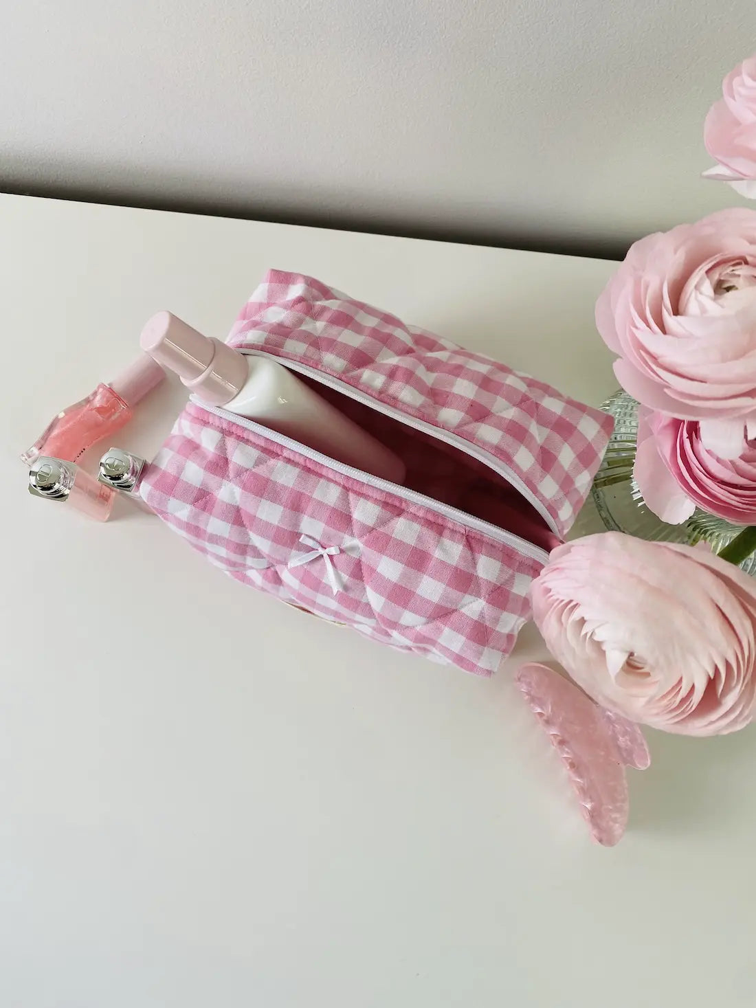 Sweet Vichy Pouch 🌸🎀