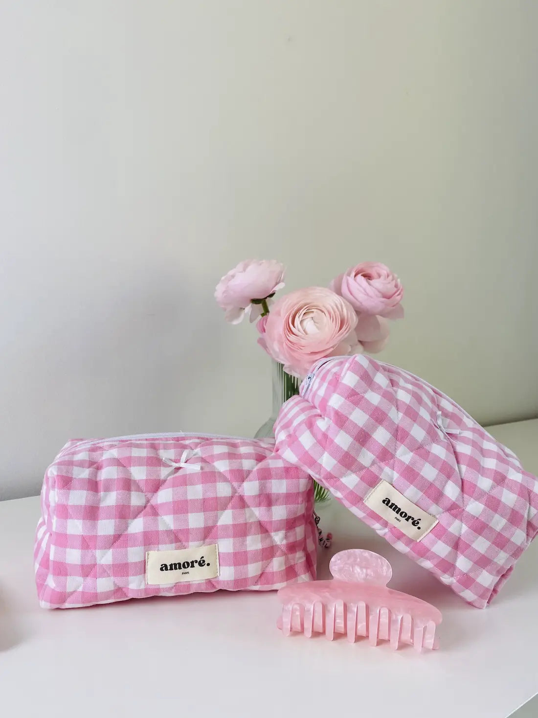 Sweet Vichy Pouch 🌸🎀